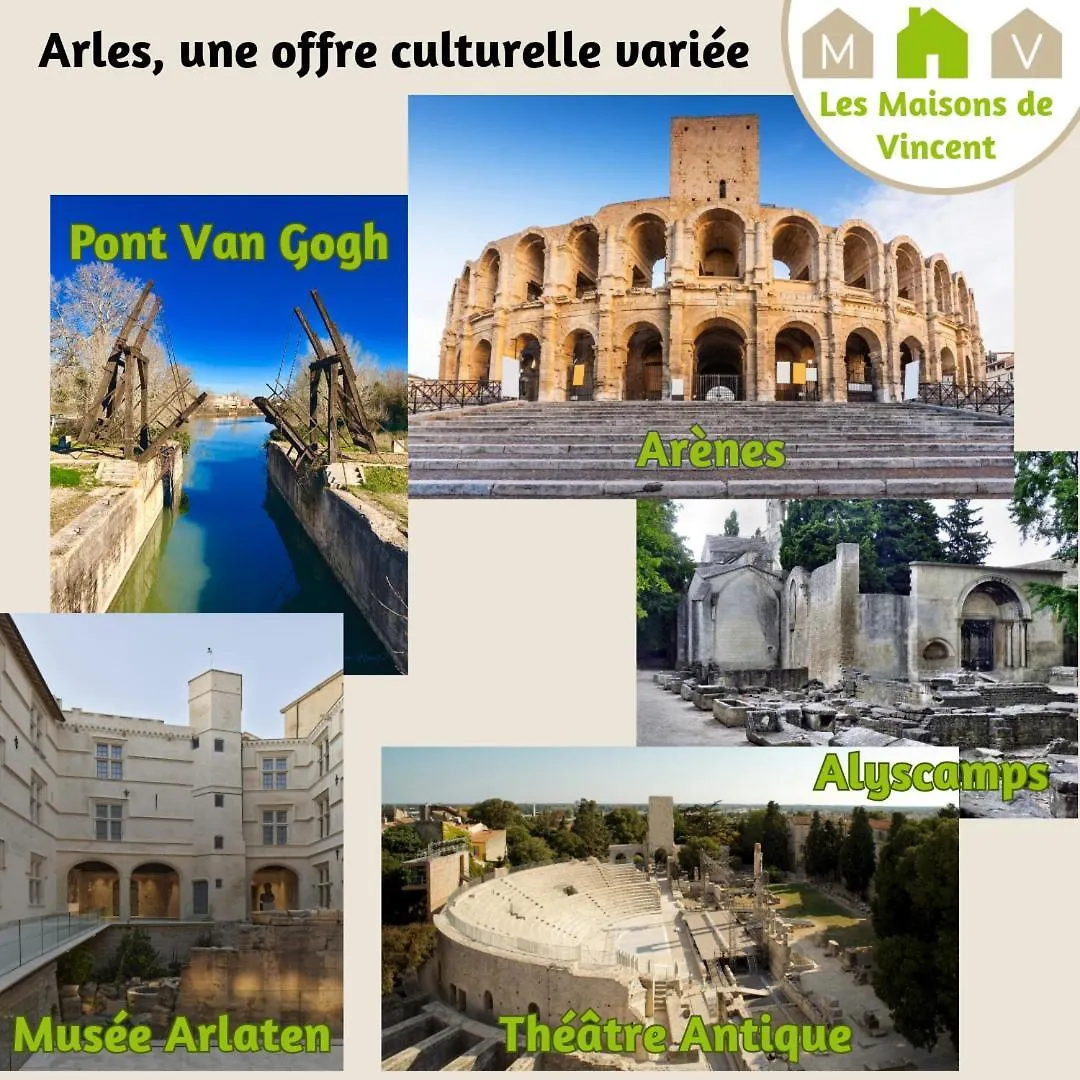 Zen Arena, Clim - Terrasse Villa Arles 0*,  France