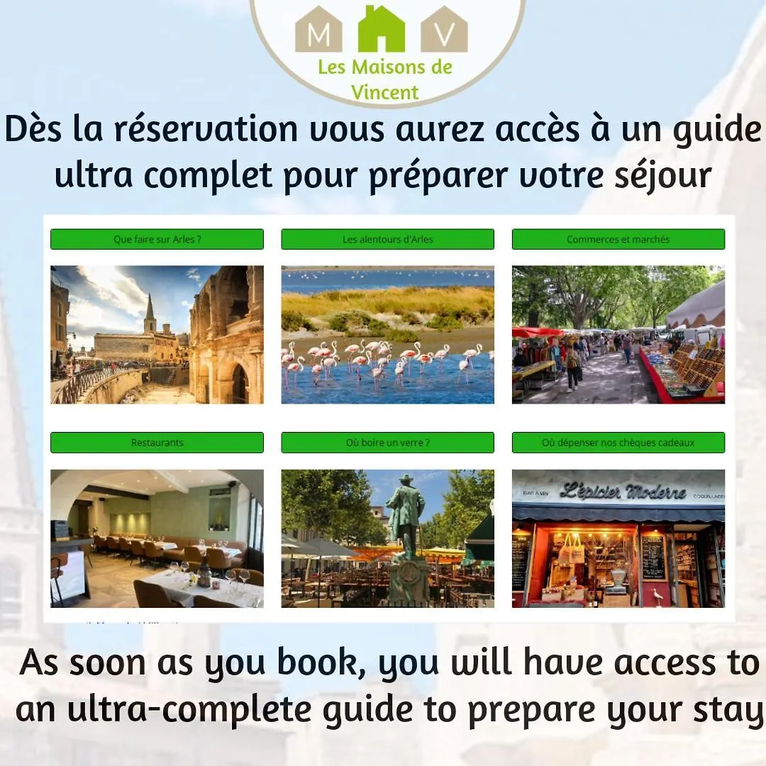 Holiday home Zen Arena, Clim - Terrasse Villa Arles France